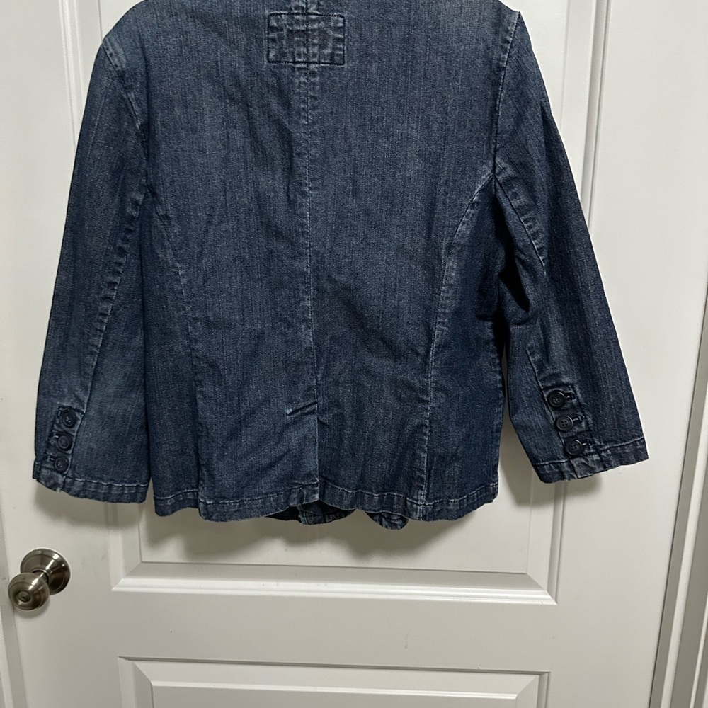 American Eagle Denim Jacket Size Large - Picture 2 of 8